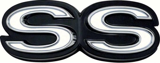OER 1970 Chevelle, El Camino SS Grill Emblem , with Hardware 3977563