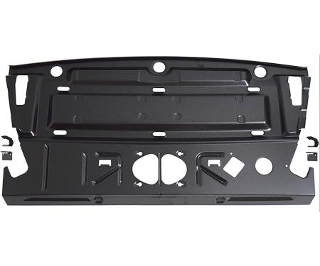 1966-67 Chevelle, Malibu, Package Tray Panel, 2-Door Hardtop, Stamped Steel