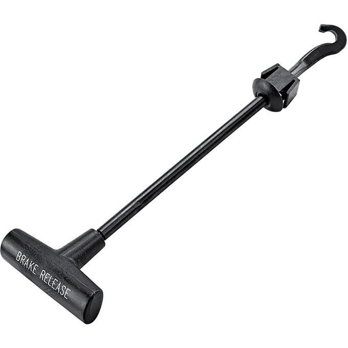 1970-72 Chevelle, El Camino, Monte Carlo, 1971-72 GMC Sprint, Parking Brake Release Handle and Extension Rod Assembly