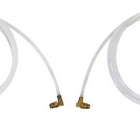 OER 1968-72 GM A-Body Convertible Top Hydraulic Hose Set White Plastic HK242