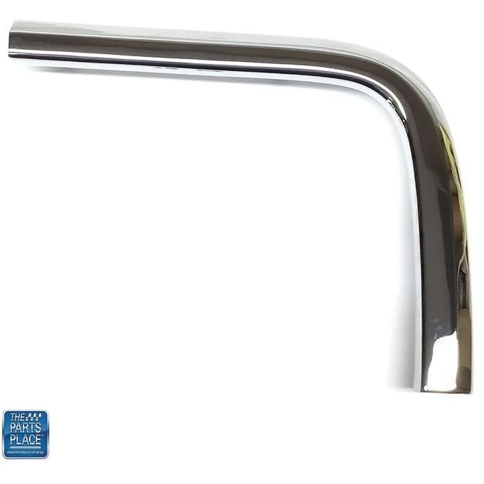 OER 1968 Oldsmobile Cutlass, 442, Fender Eyebrow Molding, LH, Chrome, Each XP4510T