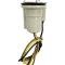 OER 1969-81 Buick, Cadillac, Chevrolet, GMC, Oldsmobile, Pontiac, Lamp Socket, 1-9/16" tall base, Replaces GM# 8903202 & 8914822 A11154