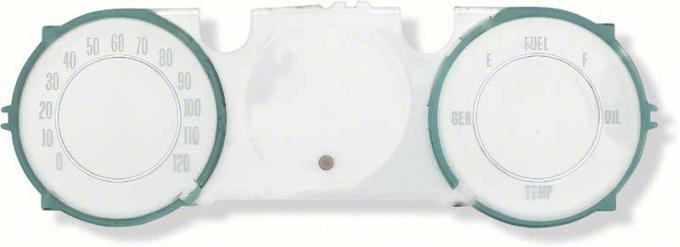 OER 1964-65 Chevelle Instrument Lens - without Gauges 6407659