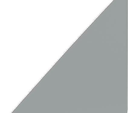 OER 1963-64 Impala, GM Full-Size 2-Door Hardtop/Coupe, 4-Door Hardtop, 4-Door Sedan, Vent Glass, LH/RH, Custom Gray Tint VG2435Y