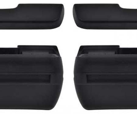 OER 1968-74 Chevy II / Nova Various GM Models Arm Rest Base And Pad Set - OE Style *R4820