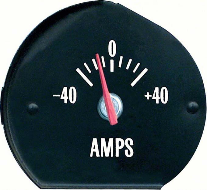 OER 1971-72 Chevelle SS / Monte Carlo - Amp Gauge with White Markings 6473695W