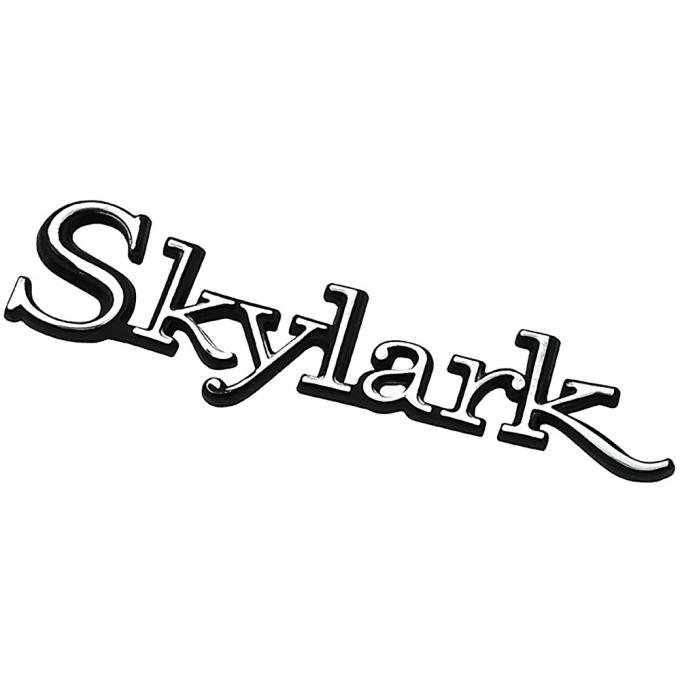 OER 1968-70 Buick Skylark, Trunk Lid Emblem, Skylark Nameplate Script 7737697