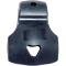 1968-70 2-Door Hardtop, El Camino, 1968-72 2/4-Door Sedan, Rear View Mirror Bracket Boot/Cover, OE Style Black Rubber