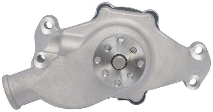 OER 1955-68 Small Block Short Water Pump - Natural Aluminum Finish 153656N