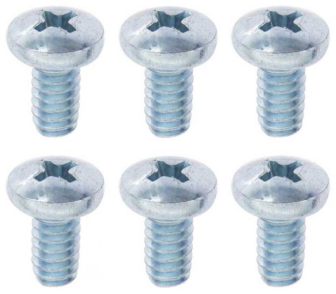 OER 1969-70 Steering Wheel Shroud Screw Set - 6 Screws *R15386