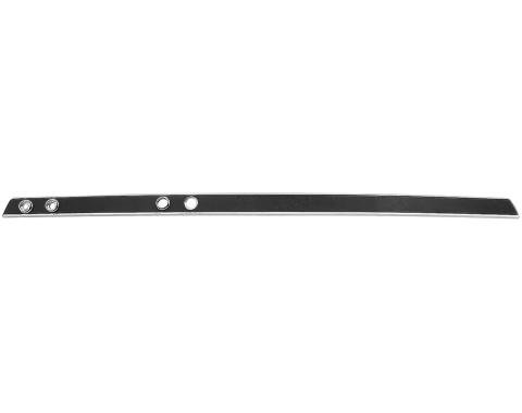 OER 1966 Chevrolet Chevelle, Malibu, El Camino, Dash Bezel Upper Strip, Without Factory AC IN3338V