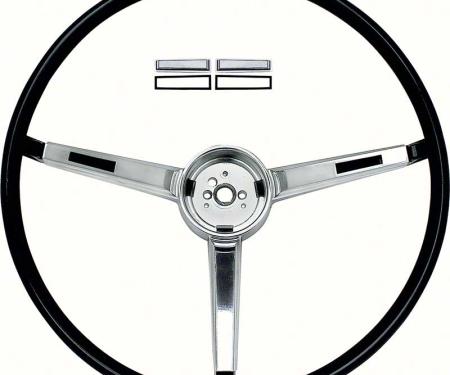 1967 Nova, Chevelle, El Camino, SS Steering Wheel, Black, For Super Sport Models