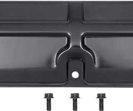 OER 1968-79 Chevelle, El Camino, Nova, Omega, Phoenix, Ventura, Radiator Support Top, For Without AC, Black T9428