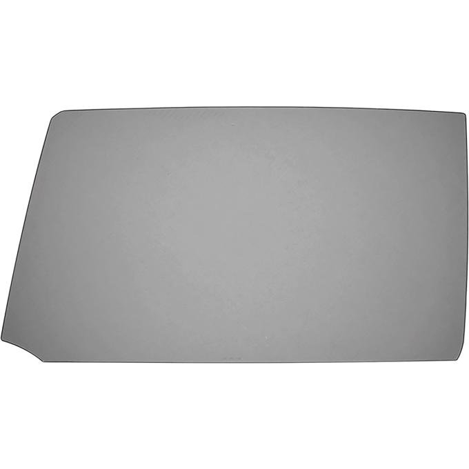 1966-67 Buick GS, Special, Skylark, Olds F85, Cutlass, 442, Pontiac GTO, Tempest, LeMans, 2 Door Hardtop or Convertible, Door Glass, LH, Smoke Gray Tint