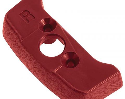 OER 1974-92 Seat Belt Shoulder Belt Guide Escutcheon - RH - Firethorn Red 20552361