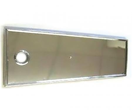 OER 1970-72 Buick Skylark, GS, Console Door/Lid, Chrome Insert CP5616S