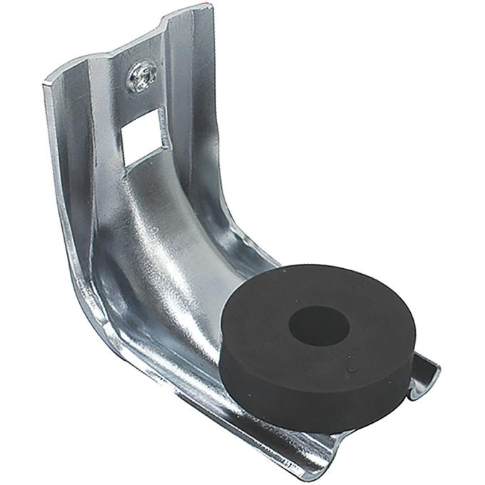 1970-72 Chevelle, El Camino, Monte Carlo, GTO, Grand Prix, Skylark, LeMans, Cutlass, 442, Door Glass Channel Lower Support Bracket with Bumper, 2-Door Models, LH or RH, Each