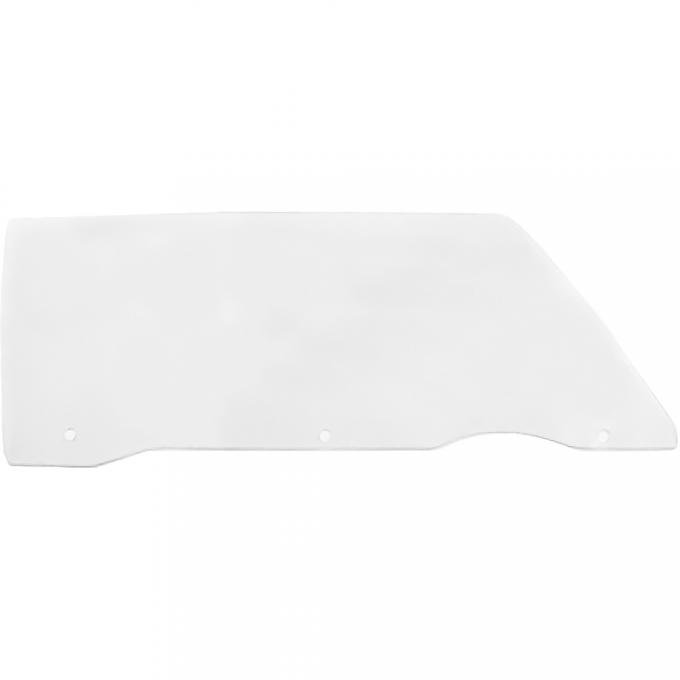 1967-68 Chevrolet Impala, GM Full Size Convertible, Front Door Glass, Clear, RH