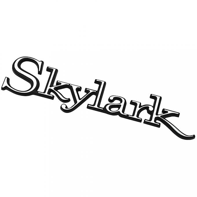 OER 1968-72 Buick Skylark, Quarter Panel Emblem, Skylark Nameplate Script 9823099