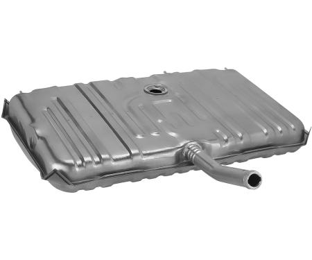 1971-72 Pontiac Lemans, GTO, Fuel Tank, 20 Gallon Capacity, With Filler Neck, With 3 Vent Pipes, Zinc - GM34I