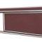 1969-70 Chevrolet, Steering Wheel Shroud, Red With Chrome Hot Stamp Trim