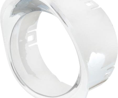 1966-67 Chevrolet Chevelle, Malibu, El Camino, Air Vent Ball and Bezel Set, Chrome, LH Driver Side