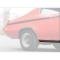 OER 1970-72 Skylark GS, Rocker Panel Molding, Stainless Steel, With Red Stripes, RH, Passenger Side 1394970R