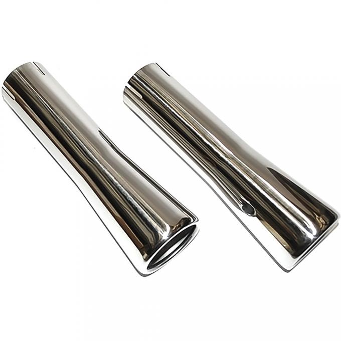 OER 1966-1968 Pontiac GTO, LeMans, Tempest, 2" Chrome Exhaust Tips EX2373G
