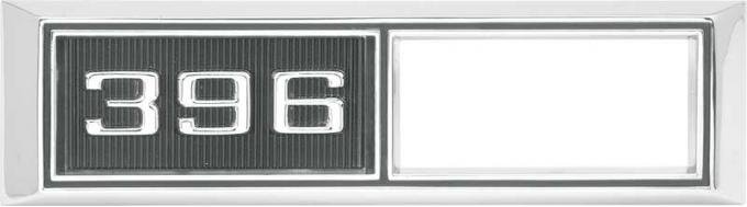 OER 1968 Chevelle, Impala, Bel Air, Caprice, 1968-69 Nova, "396" Front Side Marker Bezels, Pair 748857