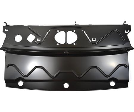 1964-65 Chevelle, Malibu, Package Tray Panel, 2-Door Hardtop, Stamped Steel