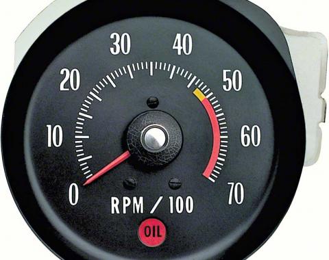 OER 1971-72 Chevelle/Monte Carlo Tachometer 5000 RPM Red Line 5657405