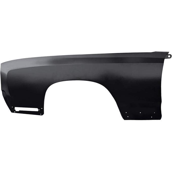 1970 Monte Carlo, Front Fender, LH Driver Side, EDP Coated