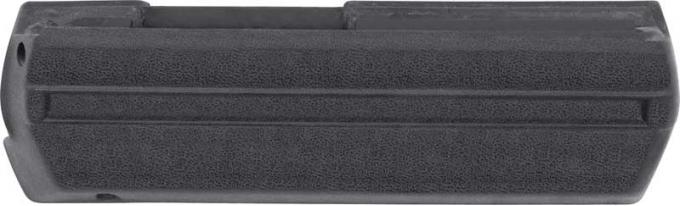 1968-70 Chevrolet, Oldsmobile, Front Arm Rest Base, 2 Door, Black, RH Passenger Side