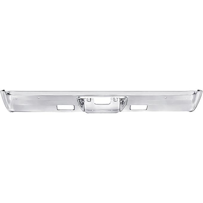 OER 1967 El Camino, Chevelle Station Wagon, Rear Bumper, Stamped Steel, Chrome Plated, Replaces GM# 3965900 3895162