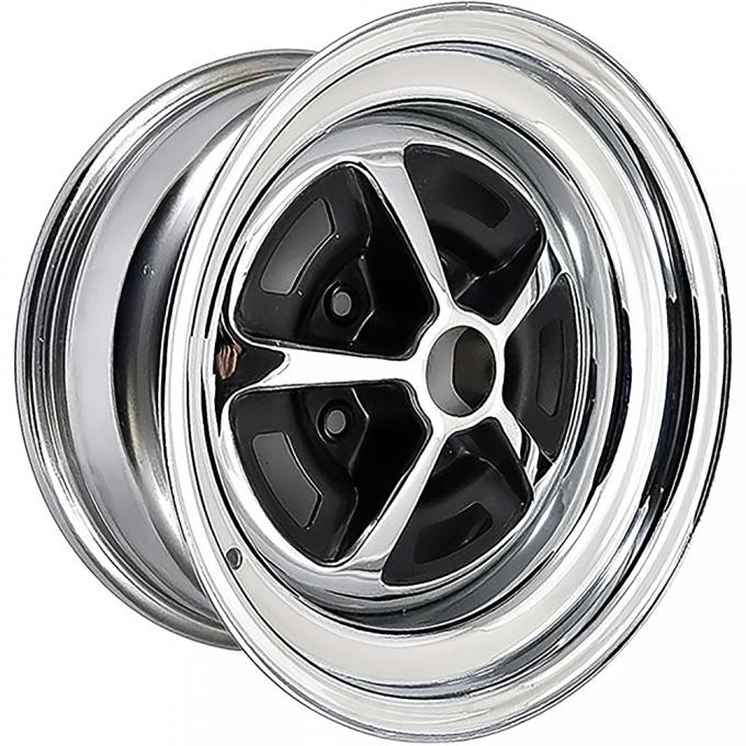 OER 1969-70 Chevrolet, Steel Wheel, 5 Spoke SS Style, 15 x 7", 5 x 4-3/4" Bolt Pattern, Chrome WV419C