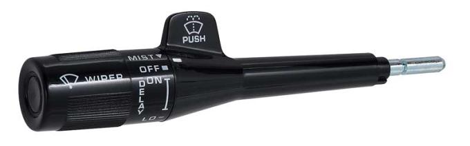 OER 1982-96 GM, Combination Switch, Turn Signal Lever, without Cruise, with Pulse Wipers, Black Stem 22510733