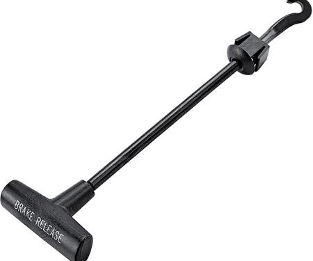 1970-72 Chevelle, El Camino, Monte Carlo, 1971-72 GMC Sprint, Parking Brake Release Handle and Extension Rod Assembly
