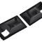OER 1970-74 Camaro, Firebird, Inner Door Handle Escutcheons, Deluxe Interior , Black, Pair K486