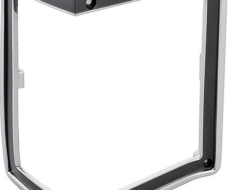 OER 1972 Chevelle, Malibu, LH Park Lamp Bezel, Chrome, All Models Except Station Wagon, Replaces GM# 6261959