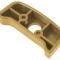 1974-81 Seat Belt Shoulder Guide Escutcheon, Buckskin, RH Passenger Side