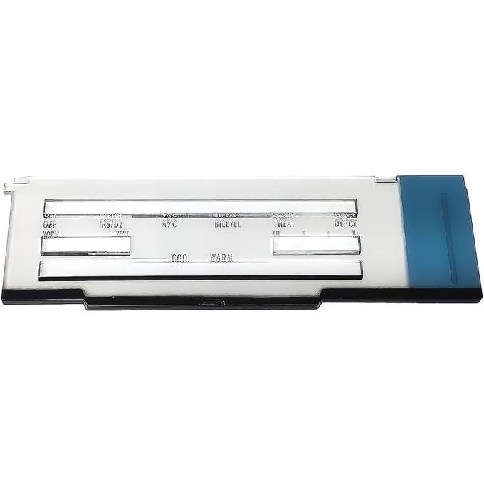 OER 1970-72 Pontiac GTO, LeMans, Tempest, Heater & A/C Control Lens, With A/C IN1242G