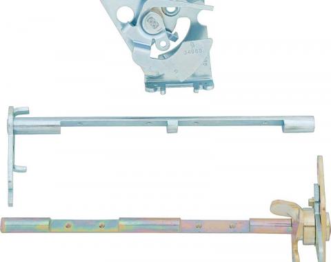 OER 1968-71 Firebird, Trans Am, Quadrajet Throttle Shaft and Choke Set, 3 Piece Set A8700127