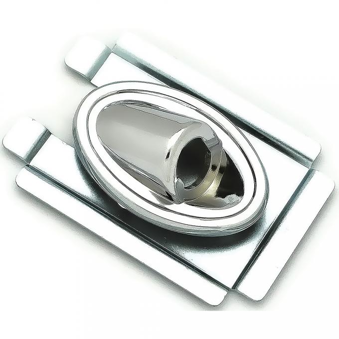 OER 1969-70 Pontiac GTO, LeMans, Remote Mirror, Chrome Escutcheon, With Metal Retainer IN12513G