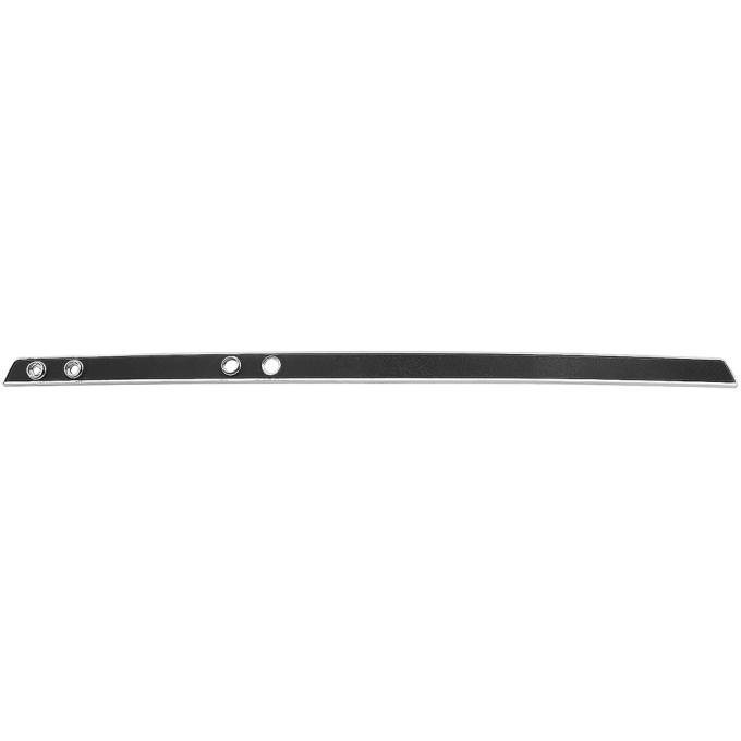 OER 1966 Chevrolet Chevelle, Malibu, El Camino, Dash Bezel Upper Strip, Without Factory AC IN3338V