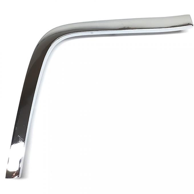 OER 1964 Oldsmobile Cutlass, 442, F85, Vista Cruiser, Front Fender Eyebrow Molding, Chrome, RH XP4503T