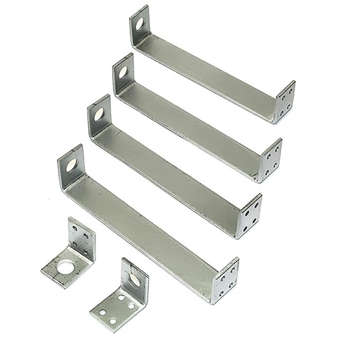 OER 1968-69 Oldsmobile Cutlass, 442, W30 and W31, Under Bumper Scoop Bracket Set, 6-Piece Set CW1771T