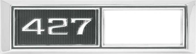 1968 Impala, Caprice, Chevelle, Bel Air, Nova, 427 Front Side Marker Bezels, RH & LH, Pair