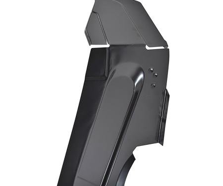 1966-67 Chevelle, Malibu, Package Tray Support Panel, 2-Door Hardtop, RH Passenger Side