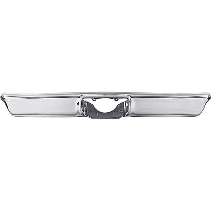 OER 1969 Chevelle, Malibu, Rear Bumper, Stamped Steel, Chrome Plated, All Models Except Station Wagon, Replaces GM# 3927689