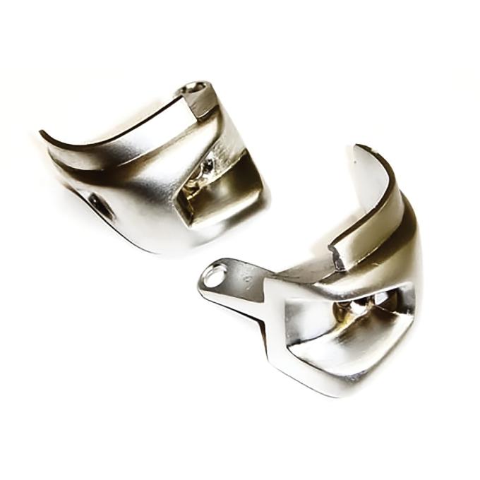 OER 1968-72 Skylark, Chevelle, Cutlass, GTO, LeMans and 1968-70 Tempest convertible models, Convertible Top Latch Receptacle, Pair CV1730Z